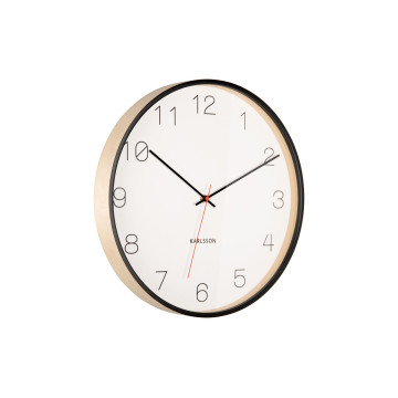 Nástenné hodiny Karlsson 5926BK, 40cm